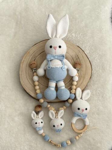 Hase "Bunny" (Blau)