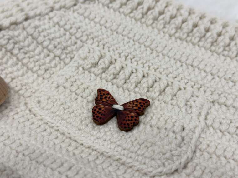 Strickkleid (beige) – Bild 3