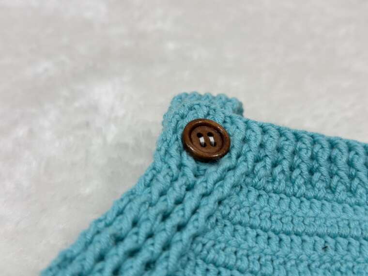 Strickkleid (türkis) – Bild 3