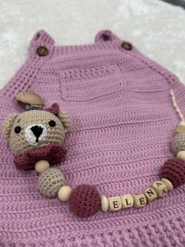 Strickkleid (rosa)