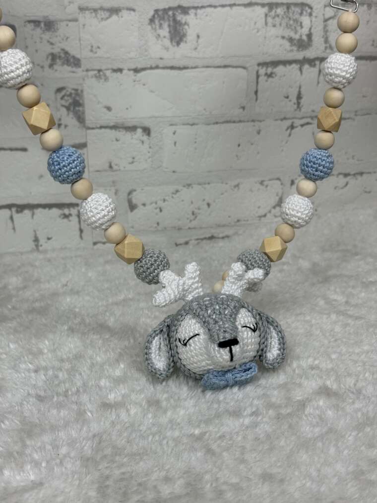 Rentier "Bambi" (Blau) – Bild 4